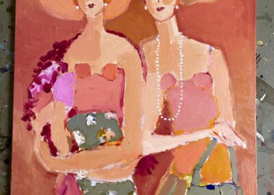 2025 - Antonia und Marta - 100 x 80 cm