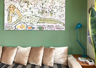 2025 - Madame in White - 100 x 180 cm