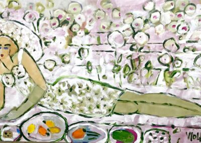 2025 - Madame in White - 100 x 180 cm